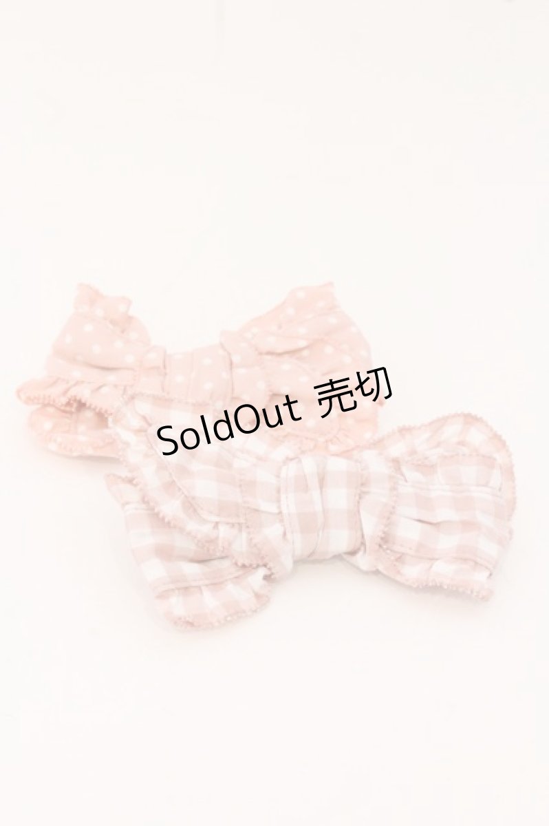 画像1: PINK HOUSE / リボンブローチセット  ピンク O-26-05-06-058-LO-ZA-OW-OS (1)