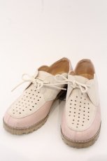 画像1: PINK HOUSE / パンチングコンビシューズ 3(M) ピンク×ベージュ O-26-05-06-069-LO-SH-OW-OS (1)