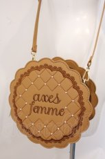 画像1: axes femme / クッキーモチーフポシェット  ブラウン O-26-05-06-073-AX-BG-OW-OS (1)