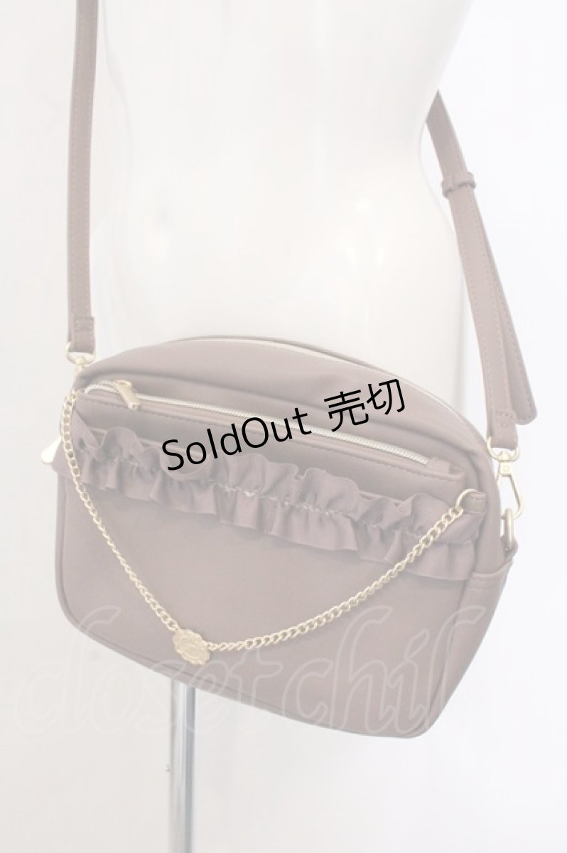 画像1: m petit by misako / ポーチ付きショルダーバッグ  ブラウン O-26-05-06-080-LO-BG-OW-ZTK055 (1)