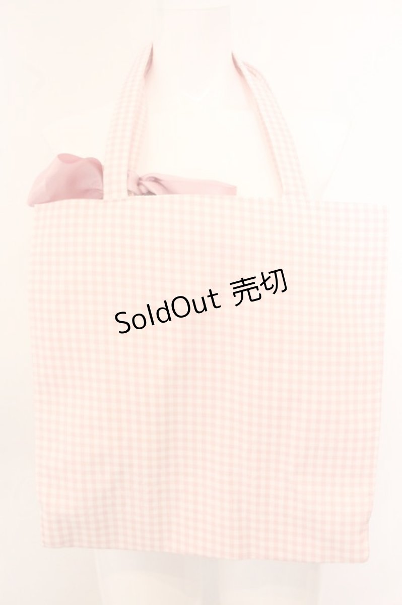 画像2: Maison de FLEUR / My Melody スクエアトートバッグ  ピンク O-26-05-06-090-LO-BG-OW-OS (2)