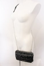 画像2: axes femme / リボンキルトヨコ型ショルダー  クロ O-26-05-06-098-AX-BG-OW-OS (2)
