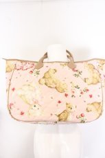 画像3: PINK HOUSE / テディローズプリントキルティングバッグ  苺ミルク O-26-05-06-103-LO-BG-OW-OS (3)
