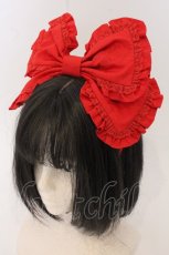 画像1: Angelic Pretty / Cuteフリルカチューシャ  アカ O-26-05-06-015-AP-AC-OW-OS (1)