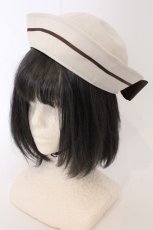 画像1: Kurumi Collaboration / KRM*マリンハット  アイボリー O-26-05-06-017-LO-AC-IG-OS (1)