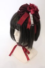 画像1: Angelic Pretty / クラシカルローズ キャノティエ【旧タグ】  ワイン O-26-05-06-018-AP-AC-IG-OS (1)