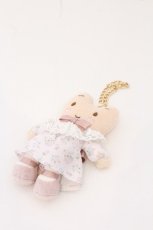 画像1: Maison de FLEUR / Marroncream イースターチャーム  ピンク小花柄 O-26-05-06-024-LO-ZA-OW-OS (1)