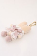 画像2: Maison de FLEUR / Marroncream イースターチャーム  ピンク小花柄 O-26-05-06-024-LO-ZA-OW-OS (2)
