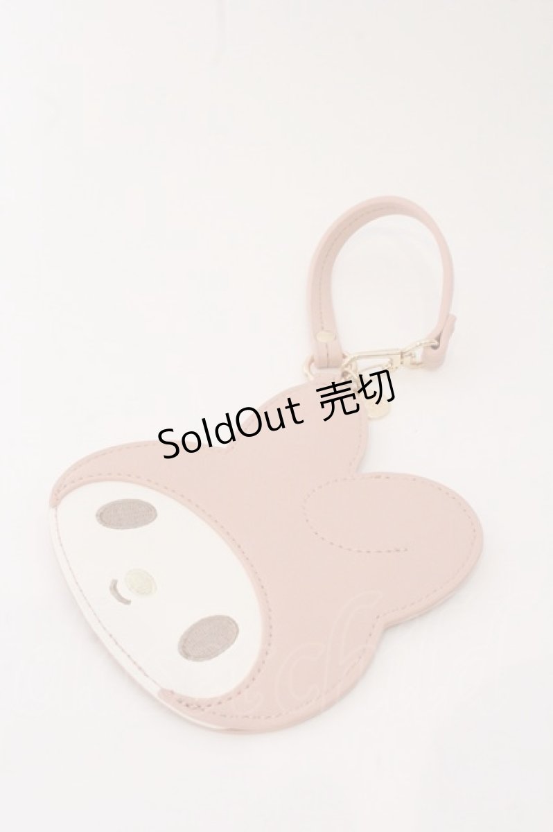 画像1: Maison de FLEUR / My　Melody　パスケース  ピンク O-26-05-06-028-LO-ZA-OW-OS (1)