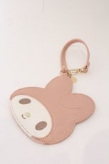 画像1: Maison de FLEUR / My　Melody　パスケース  ピンク O-26-05-06-028-LO-ZA-OW-OS (1)