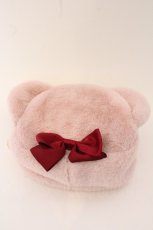画像1: m petit by misako / AM*クマサンポーチ  ピンク O-26-05-06-037-LO-ZA-OW-OS (1)