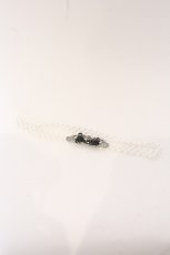画像1: axes femme / リボンキャットパールベルト  シルバー O-26-05-06-040-AX-ZA-OW-OS (1)