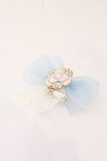 画像1: Princess Flower Garden / KRS*ハナLSブローチ  サックス O-26-05-06-045-LO-AC-IG-OS (1)
