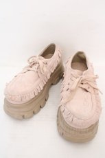 画像1: merry jenny / Sugary frill Loafer　ローファー M ピンク O-26-05-07-1062-LO-SH-OW-OS (1)