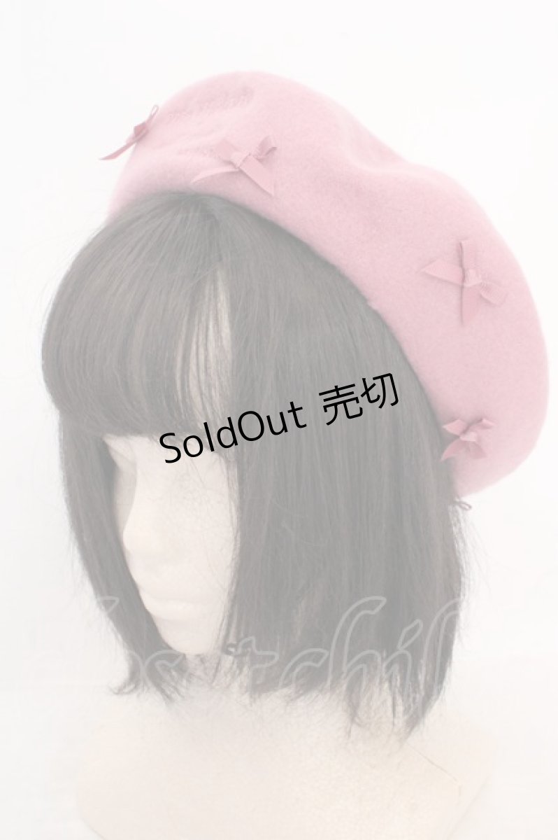 画像1: m petit by misako / サンリオプチリボンベレー 57.5cm ピンク O-26-05-07-1065-LO-AC-OW-ZTK053 (1)