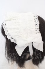 画像2: BABY,THE STARS SHINE BRIGHT / Creamy Ribbonヘッドドレス  シロ O-26-05-07-1069-BA-AC-IG-OS (2)