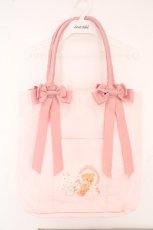 画像1: m petit by misako / TT*AM*キャンバストートバッグ  ピンク O-26-05-07-1086-LO-BG-OW-OS (1)