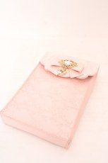 画像1: Princess Flower Garden / 胡桃咲姫　ハートパールポシェット  ピンク O-26-05-07-1090-LO-BG-OW-OS (1)