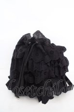 画像1: Candy Stripper / SUGARY LACY KNAPSACK　バックパック  ブラック O-26-05-07-1099-PU-BG-OW-OS (1)