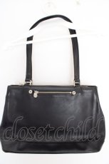 画像2: Jean Paul GAULTIER / プレーンレザーバッグ  ブラック O-26-05-07-1102-GO-BG-IG-OS (2)