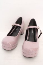画像1: DearMyLove / お任せロリータパンプス 23.5 エナメルパープル（公式色展開） O-26-05-07-1035-GO-SH-IG-OS (1)