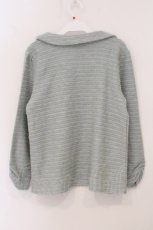 画像3: axes femme / ボタン付きニット M ミント O-26-05-07-008-AX-TO-IG-OS (3)