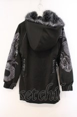 画像4: Qutie Frash / ファーブルゾン  ブラック O-26-05-09-033-QU-CO-OW-OS (4)