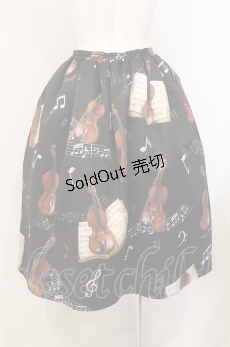 画像4: Emily Temple cute / Violin Concertoスカート M クロ O-26-05-09-045-ET-SK-OW-OS (4)