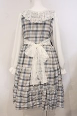 画像4: marcHenTica / オルネラワンピース サイズ(採寸をご確認ください) ブルー系 O-26-05-09-050-LO-OP-OW-OS (4)