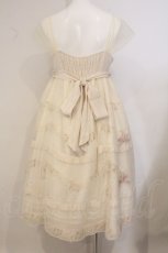 画像5: LOLITA / お花刺繍チュールジャンパースカート L アイボリー O-26-05-09-051-LO-OP-OW-OS (5)