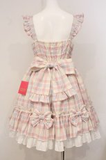 画像6: Angelic Pretty / Sugaryタータンチェックジャンパースカート  アイボリー O-26-05-09-054-AP-OP-OW-OS (6)