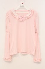 画像1: majoretty / まゆろんコラボカットソー M ピンク O-26-05-09-059-LO-TO-OW-OS (1)