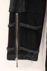 画像3: Rozen Kavalier / ブレード配色ロングジップジャケット  ブラック O-26-05-09-067-OO-JA-IG-OS (3)
