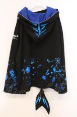 画像3: IRO+IRO / 尾崎ドミノさんコラボグッズ 深海のお魚パーカー  ブラック O-26-05-09-070-LO-TO-IG-OS (3)