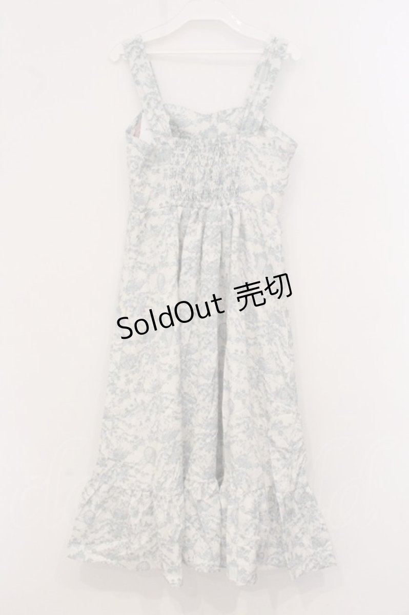画像3: m petit by misako / MSKトワルドジュイジャンパースカート S オフシロ O-26-05-09-075-LO-SK-IG-OS (3)
