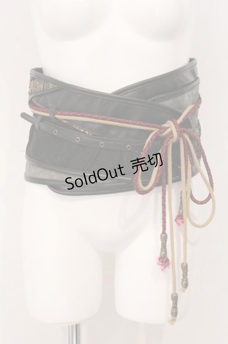 画像1: Ozz oneste / 倶利伽羅コルセット  ブラック O-26-05-09-009-OO-TO-OW-OS (1)