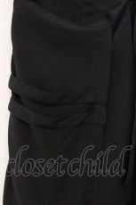 画像2: Deorart / フラップ付レイヤード・袴ワイドパンツ L ブラック O-26-05-09-011-PU-PA-IG-OS (2)