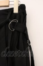 画像3: Deorart / フラップ付レイヤード・袴ワイドパンツ L ブラック O-26-05-09-011-PU-PA-IG-OS (3)