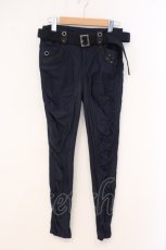画像1: Rozen Kavalier / 刺繍入りストレッチパンツ  ネイビー O-26-05-09-002-OO-PA-OW-OS (1)