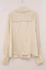 画像4: Amavel / Antique Dollフリルブラウス F アイボリー O-26-05-09-015-CA-BL-OW-OS (4)