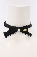 画像1: Angelic Pretty / Jewelry Ribbonチョーカー  クロ O-26-05-10-005-AP-AC-OW-OS (1)