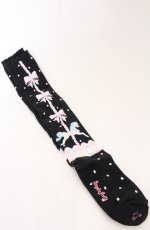 画像1: Angelic Pretty / Sugary Ponyオーバーニー  クロ O-26-05-10-021-AP-ZA-IG-OS (1)