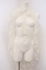 画像1: metamorphose / プリンセスリボンマント  シロ O-26-05-10-5030-ME-JA-OW-OS (1)