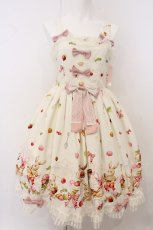 画像1: metamorphose / Sweet Rabbitsリボンジャンパースカート   O-26-05-10-5046-ME-OP-OW-OS (1)