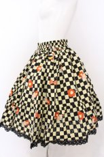 画像2: metamorphose / まどろみの浪漫フリルスカート  クロ O-26-05-10-5006-ME-SK-OW-OS (2)