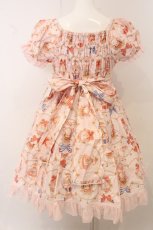 画像4: metamorphose / Dreamy Eggワンピース  ピンク O-26-05-10-5048-ME-OP-OW-OS (4)
