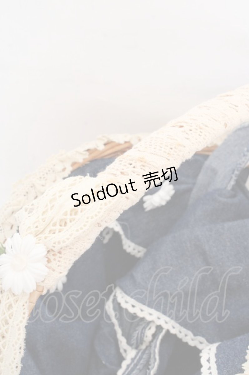 画像3: metamorphose / トーションレースかごBAG　バッグ  ナチュラル O-26-05-10-5056-ME-BG-OW-OS (3)