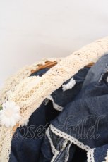 画像3: metamorphose / トーションレースかごBAG　バッグ  ナチュラル O-26-05-10-5056-ME-BG-OW-OS (3)