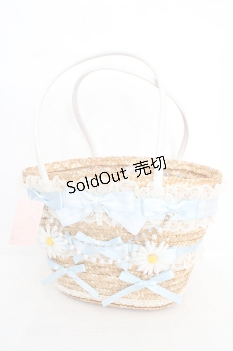 画像1: metamorphose / マーガレットかごBAG  ナチュラル O-26-05-10-5057-ME-BG-OW-OS (1)