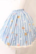 画像2: metamorphose / Patissiere Dreamミニスカート  ミルキーブルー O-26-05-10-5001-ME-SK-OW-OS (2)